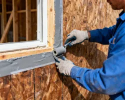 Window Flashing Tape Application