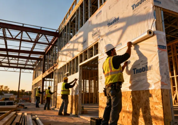Commercial Construction Tape Applications